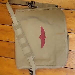 Vintage Banana Republic Israeli Paratrooper Messenger Bag